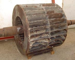 Deteriorated impeller